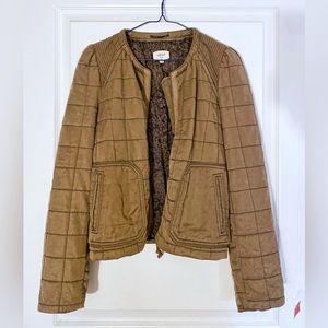 WILFRED Aritzia Dauphine Quilted Bomber Jacket size 8